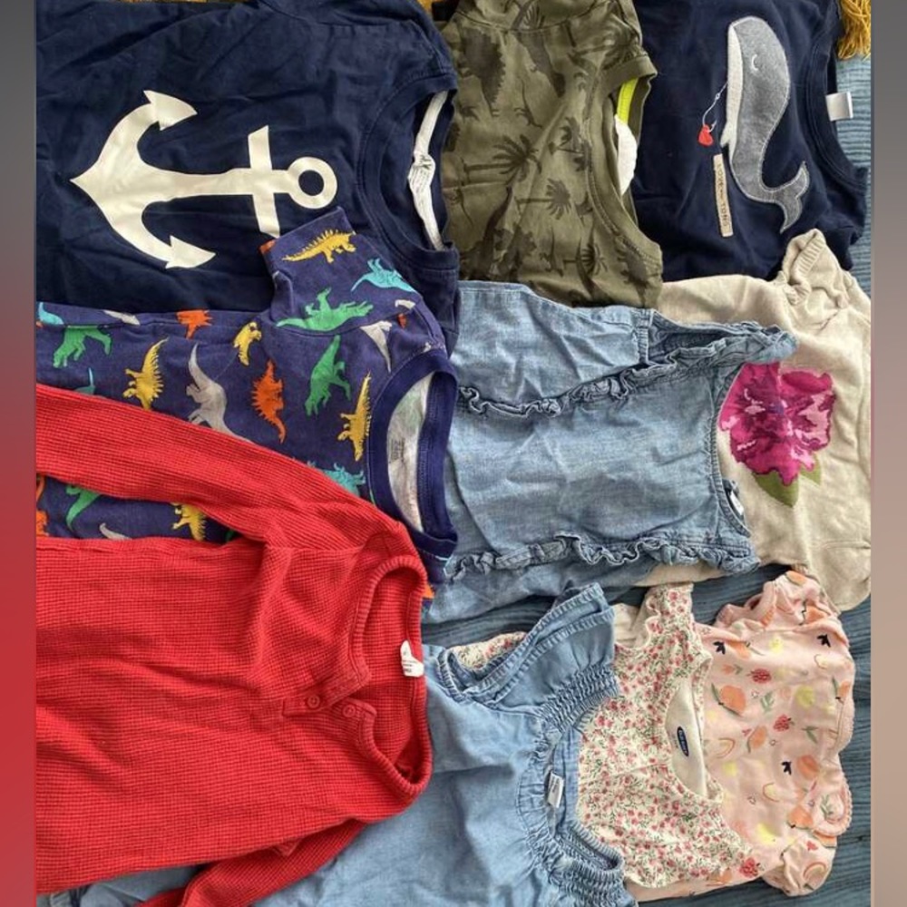 Bundle of Toddler Clothes size 18-24 Months Girls Boys and Unisex